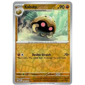 Pokemon - Kabuto 140/165 - Pokemon 151 - Reverse Foil - Single Card