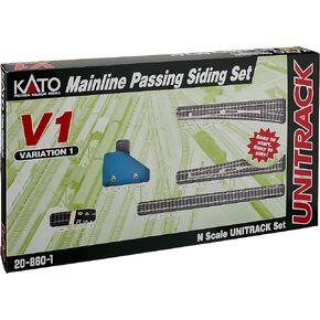 Kato USA Model Train Products V1 UNITRACK Mainline Passing Siding Set