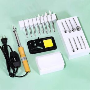 Artificial Flower Ironing Machine, Fabric Flower Maker with 16 Ironing Heads, 200-480℃ Temperature Adjustment, DIY Cloth Fabric Flower Making Tools