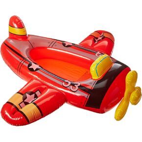 Intex Inflatable Red Airplane Pool Cruiser Boat for Children