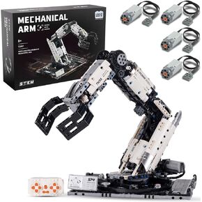 Mechanical Arm Building Blocks Set,Technic Remote Control Set,STEM Educational Toys,Set for Boys and Girls,Technic Robotic Arm Set for Adult,Compatible with Lego(784Pcs)