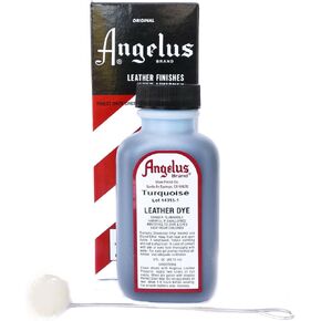 Angelus Leather Dye, 3 oz, Turquoise