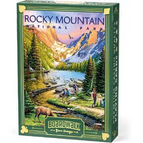 Boardwalk Puzzles Premium Featherlight Unique Playing Cards, Fun Themed Deck for Home and Travel | Rocky Mountain National Park