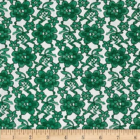 Raschelle Lace Hunter, Fabric by the Yard in Saudi Arabia