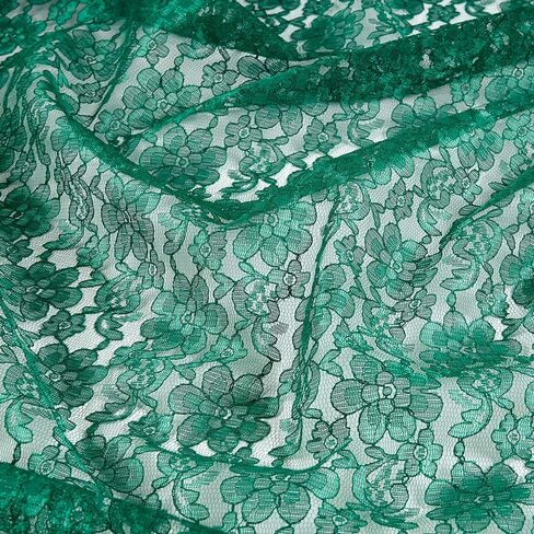 Raschelle Lace Hunter, Fabric by the Yard in Saudi Arabia