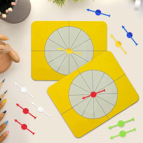 20pcs 5 Colors Plastic Board Game Pieces,3.94in Arrow Probability Spinners Activities Replacement Parts Educational Tools for DIY Project Classroom Accessories Supplies (Color Combo 3) in Saudi Arabia