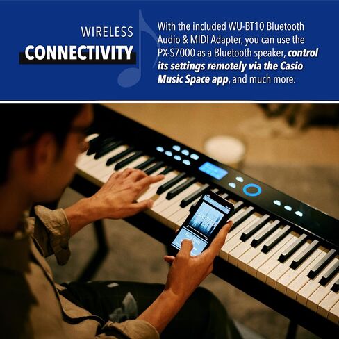 Casio PX-S7000 Digital Piano - Black in Kuwait