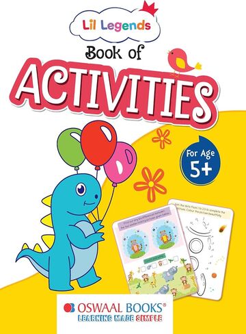 كتب Oswaal كتب Lil Legends Preschool Books (مجموعة من 3 كتب) لأطفال 3 سنوات من العمر in Saudi Arabia