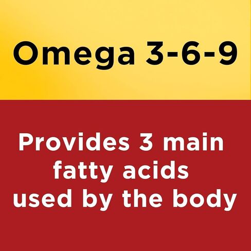تريبل أوميجا 3-6-9، 150 كبسولة هلامية ذات حجم قيم، مكمل أوميجا لصحة القلب in Saudi Arabia