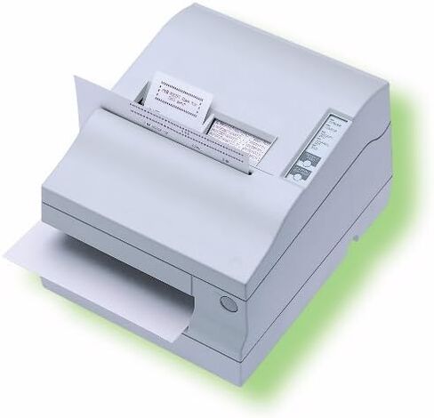 Epson C31C151283 Dot Matrix Receipt, Journal and Slip Printer, Serial, No MICR, Epson Cool White in Saudi Arabia