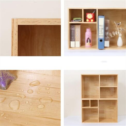Bookshelf Multifunctional Bookcase for Desktop Small Bookshelf Organizer Office Storage Rack Bookshelves in Kuwait