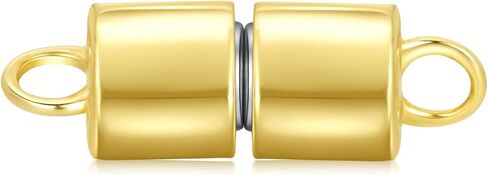 10K Real Gold Necklace Connector Extender Clasps for DIY Bracelet Jewelry Making, Lobster Clasp Extender Necklace Clasp Connector Bracelet Extension, Double Lobster Clasp 10K Gold(Style 1) in Kuwait