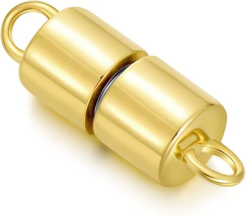 10K Real Gold Necklace Connector Extender Clasps for DIY Bracelet Jewelry Making, Lobster Clasp Extender Necklace Clasp Connector Bracelet Extension, Double Lobster Clasp 10K Gold(Style 1) in Kuwait