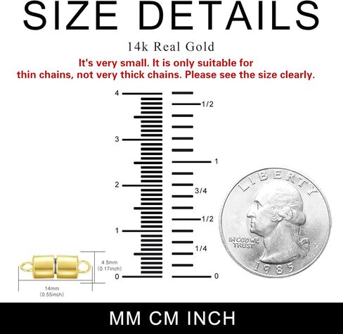10K Real Gold Necklace Connector Extender Clasps for DIY Bracelet Jewelry Making, Lobster Clasp Extender Necklace Clasp Connector Bracelet Extension, Double Lobster Clasp 10K Gold(Style 1) in Kuwait