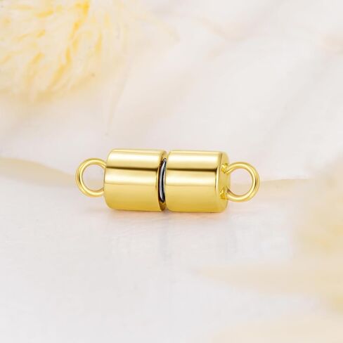 10K Real Gold Necklace Connector Extender Clasps for DIY Bracelet Jewelry Making, Lobster Clasp Extender Necklace Clasp Connector Bracelet Extension, Double Lobster Clasp 10K Gold(Style 1) in Kuwait