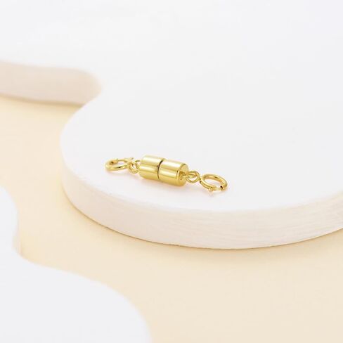 10K Real Gold Necklace Connector Extender Clasps for DIY Bracelet Jewelry Making, Lobster Clasp Extender Necklace Clasp Connector Bracelet Extension, Double Lobster Clasp 10K Gold(Style 1) in Kuwait