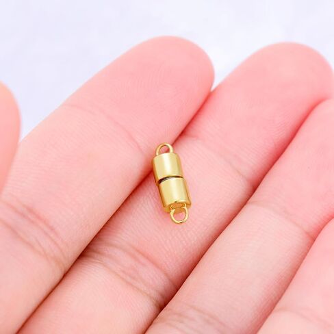 10K Real Gold Necklace Connector Extender Clasps for DIY Bracelet Jewelry Making, Lobster Clasp Extender Necklace Clasp Connector Bracelet Extension, Double Lobster Clasp 10K Gold(Style 1) in Kuwait