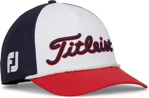 Titleist Men's Standard Tour Rope Golf Hat, Olympic/Marble/Bonfire in Saudi Arabia