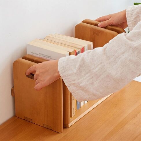 Bookshelf Small Bookshelf Modern Wooden Desk Storage Rack Simple Shelves Adjustable Desk Organizer Bookshelves in Saudi Arabia