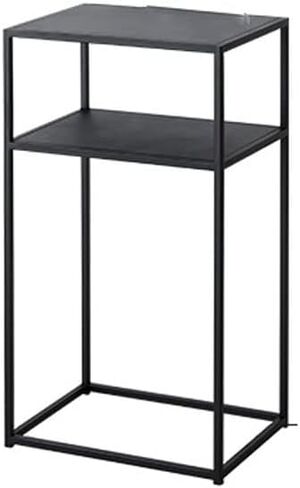 Bookshelf Nordic Metal Double-Decker Sofa Side Table Simple Bedside Storage Cabinet Rack Display Stand Modern Floor Bookshelf Bookshelves in Saudi Arabia