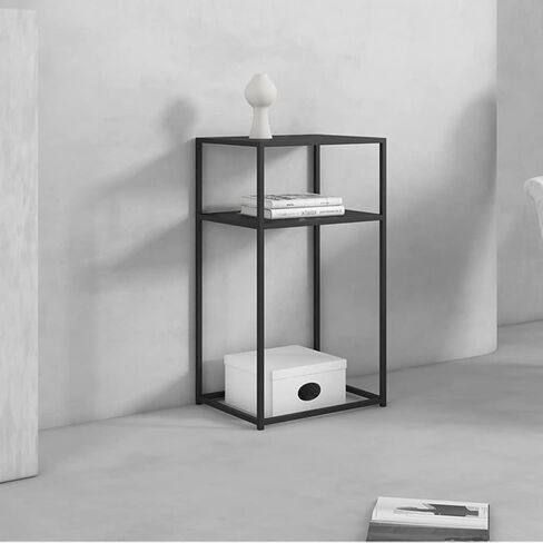 Bookshelf Nordic Metal Double-Decker Sofa Side Table Simple Bedside Storage Cabinet Rack Display Stand Modern Floor Bookshelf Bookshelves in Saudi Arabia