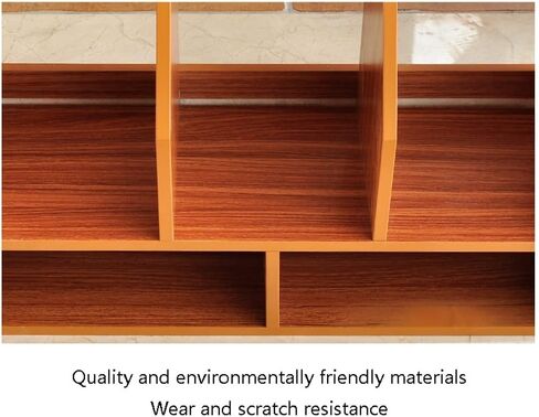 Bookshelf Simple Double-Layer Desktop Small Bookshelf Small Storage Box Multi-Functional Suitable for Families Bookshelves in Kuwait