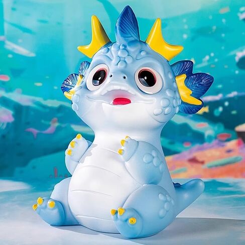 Dinosaur Piggy Bank for Kids, Unbreakable Dragon Money Coin Bank for Boys and Girls, Great Gifts for Birthday, Easter, Christmas (Blue) in Kuwait