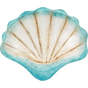 Beachcombers Wood Shell Bowl Multi