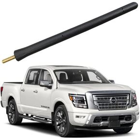 6 3/4 Inch Short Antenna for Nissan Titan (2019-2024), Nissan Titan 2019 2020 2021 2022 2023 2024, Car Wash Proof, Internal Copper Coil Antenna Mast Replacement