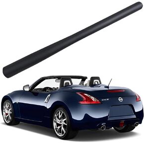 Rubber Antenna for Nissan 370Z (2012-2019) Radio Premium Reception - 7 Inch Car Wash Proof, Internal Copper Coil Antenna Mast Replacement