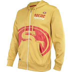 Outerstuff NFL Men's Drill Team Colors Full Zip Performance Fleece Hoodie in Saudi Arabia