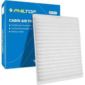 PHILTOP Cabin Air Filter, Replacement for CF10547, CX9 (2007-2015), Edge (2007-2015), MKX (2007-2018), Premium ACF031 Cabin Filter with Clean Airflow, Filter Up Dust Pollen
