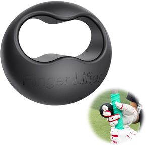 Finger Lifter Grip for Baseball & Softball Pro Batters Two Finger Grip Reduce Roll Over, Palm Up Palm Down Baseball Swing Trainer Increase Batting Speed Barrel Into The Zone Faster-Black Color in Kuwait