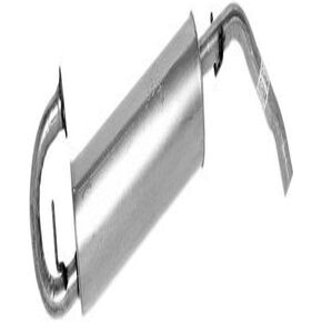 Walker Exhaust Quiet-Flow Stainless Steel 54254 Direct Fit Exhaust Muffler Assembly 2.12" Inlet (Outside) 1.875" Outlet (Outside)