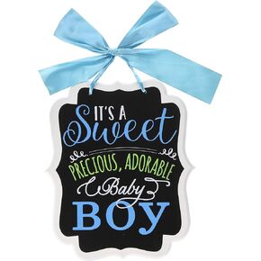 Boy Baby Shower Sign - 14 1/4" x 9 1/4", 1 Pc