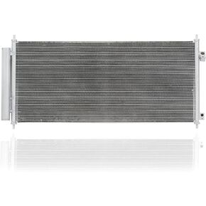 A/C Condenser - Pacific Best Inc. Compatible/Replacement for 3783 09-14 Honda Fit