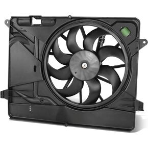 DNA MOTORING OEM-RF-0556 Factory Style Radiator Fan Assembly Compatible with 2013-2022 Buick Encore