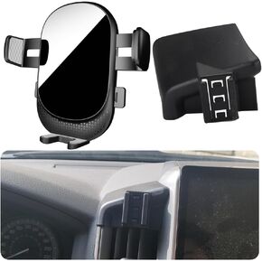 حامل هاتف السيارة لملحقات سيارات Toyota FJ Cruiser [تركيب خاص للمركبة، فقط لـ 2007-2014 FJ Cruiser] [تركيب الهاتف الخلوي بدون استخدام اليدين يناسب هواتف iPhone وجميع الهواتف الذكية]