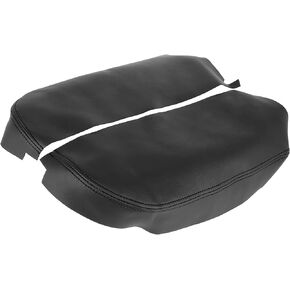 Motoforti Car Armrest Cover Pad, Center Console Cover, for Acura MDX 2007-2013, Microfiber Leather, Black, 1 Pair