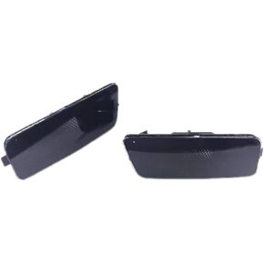 Black/Clear/Amber/Grey Lens Front Fender Side Marker Lights Reflector Replacement For VW Golf MK6 Rabbit GTI 2.0T (Amber Len)