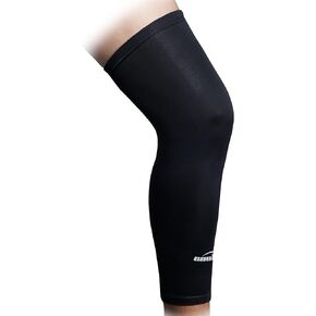 COOLOMG Sports Compression Leg Sleeve Youth Kids Men Women Long Knee Protection for Basketball Football Baseball Softball Volleyball