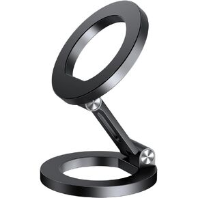 elitehood for Magsafe Universal Phone Holder Stand Mount, Dual Magnetic Phone Holder for Gym Car Desk [Strongest Magnet], All-Metal Portable Desktop Phone Stand for iPhone 15 14 13 12 Pro Max Plus