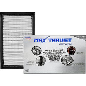 Spearhead Max Thrust Performance Engine Air Filter For All Mileage Vehicles - Increases Power & Improves Acceleration (MT-876)