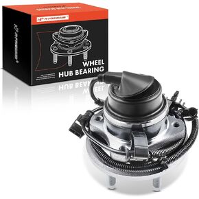 A-Premium Front Wheel Bearing and Hub Assembly with ABS & 5-Lug Compatible with Ford Crown Victoria 2005-2011, Lincoln Town Car 2005-2011, Mercury Grand Marquis 2005-2011, Replace # 513230
