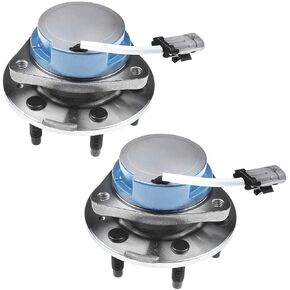 A-Premium 2 x Front or Rear Wheel Bearing and Hub Assembly with ABS & 6-Lug Compatible with Cadillac Chevrolet Buick Pontiac - 2005-2011 - SRX CTS STS & Uplander & Terraza & Montana, Replace # 513197