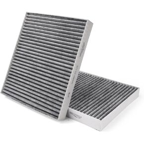 2-Pack HEPA Cabin Air Filter Fits for QX50 (19-25), QX55/QX60(22-25), ALTIMA(19-25), Rogue (21-25) Activated Carbon Cabin Filter Replacement CF12552 27277-5NA1A 27277-6CA0A Car Accessories