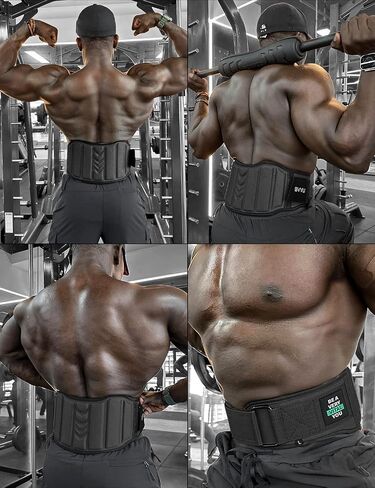 BVVU Weight Lifting Belts for Men Quick Locking Gym Belt for Workout Lumbar Support,Cross Training,Squat Belt Fitness Equipment in Saudi Arabia