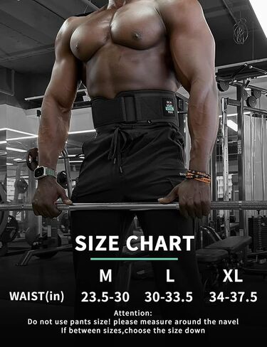 BVVU Weight Lifting Belts for Men Quick Locking Gym Belt for Workout Lumbar Support,Cross Training,Squat Belt Fitness Equipment in Saudi Arabia