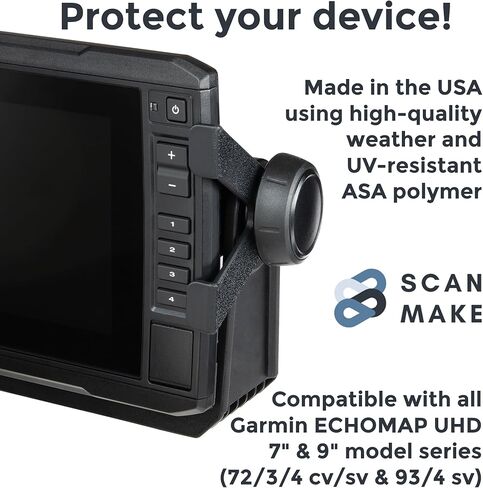 علامات تبويب شاشة XL لـ Garmin ECHOMAP UHD 7 بوصة و9 بوصة - شاشة آمنة للمهد، ووفر من فقدان نظام تحديد المواقع العالمي (GPS) مع الصدمات in Saudi Arabia