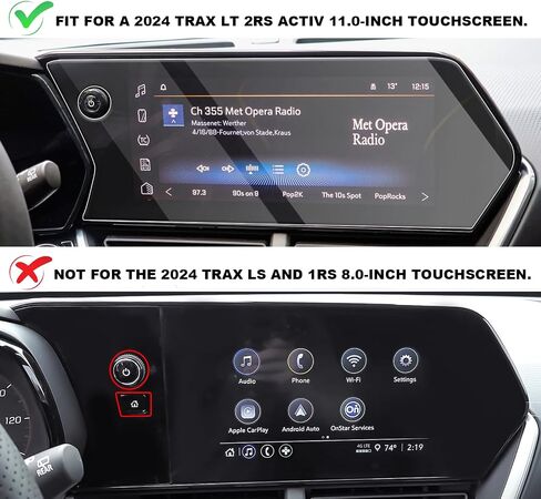 واقي شاشة CDEFG لعام 2024 Chevy Trax لعام 2024 Chevy Trax LT 2RS ACTIV واقي شاشة من الزجاج المقسى مقاس 11 بوصة رقائق الملاحة وراديو شاشة تعمل باللمس وشاشة التوقف 2024 ملحقات Chevy Trax in Saudi Arabia